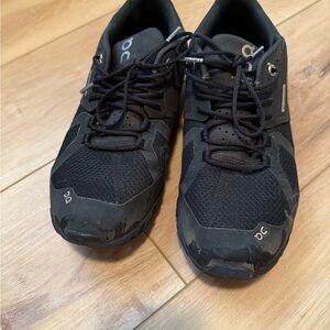On Running Jet Black Athletic Shoes